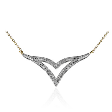 I3 (I) Diamant-Silbercollier
