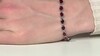 Zilveren armband met Mozambique granaten