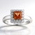 Anello in argento con Topazio Tepetate