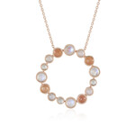 Blue Moonstone Silver Necklace (KM by Juwelo)