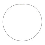 Omega-Edelstahlhalsreif (MONOSONO COLLECTION)