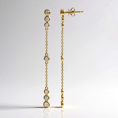 Orecchini in oro con Diamante SI2 (H)