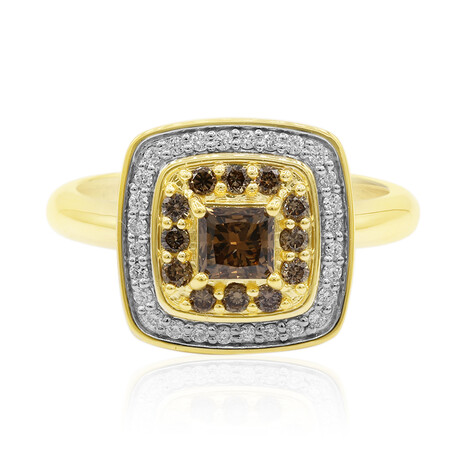 Anillo en oro con Diamante cognac Argyle SI1 (Mark Tremonti)