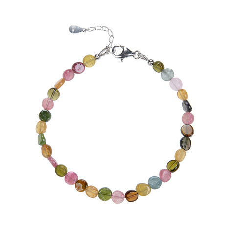 Turmalin-Silberarmband