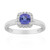 Bague en or et Tanzanite AAA
