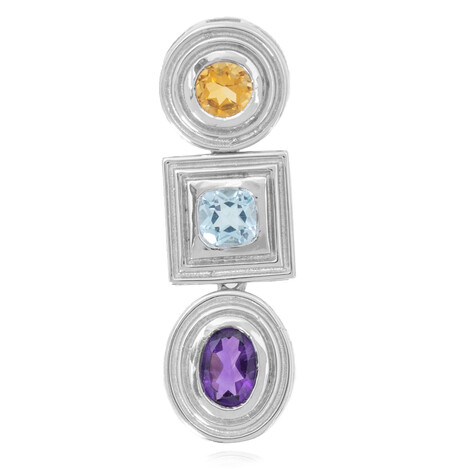 Edelstein-Silberanhänger (MONOSONO COLLECTION)