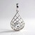 Ciondolo in argento con Quarzo Herkimer (Pallanova)