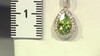 Gouden hanger met een Wagogo peridoot