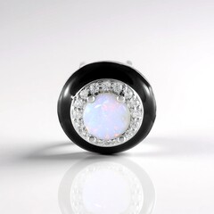 Ciondolo in argento con Opale Australiano