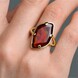 Anello in argento con Ammolite