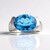 Anello in argento con Topazio Marambaia