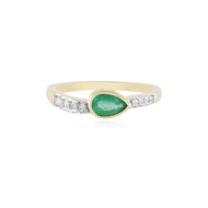 Sambia-Smaragd-Goldring (de Melo Gold)