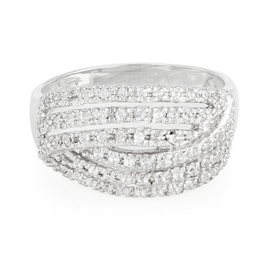 Anello in argento con Zircone