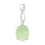 Imperial Chrysoprase Silver Pendant