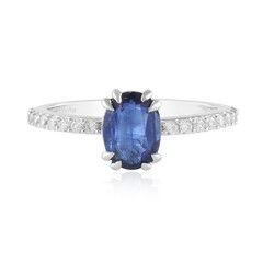 Zilveren ring met een Nepal Kyaniet