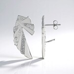 Orecchini in argento con Zircone (de Melo Essence)