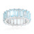 Sky Blue Topaz Silver Ring
