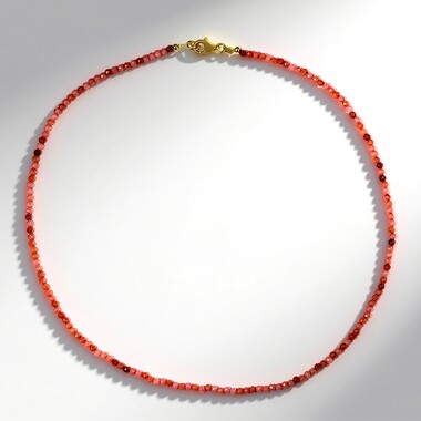 Collana in argento con Quarzo Color Rosa