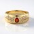 Anello in oro con Zaffiro Tramonto (Adela Gold)