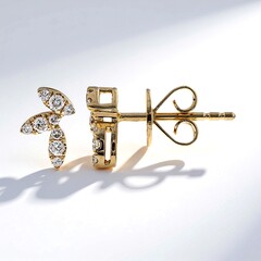 Orecchini in oro con Diamante SI2 (H) (CIRARI)