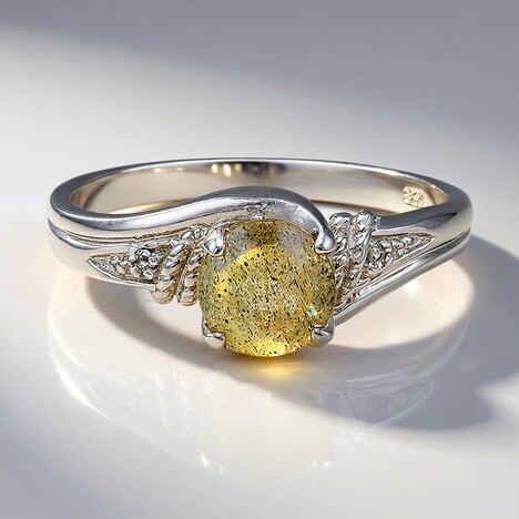 Anello in argento con Spectrolite