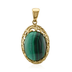Ciondolo in argento con Malachite (Art of Nature)
