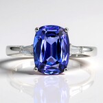 Bague en or et Tanzanite AAA (CIRARI)