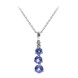 Collana in oro con Tanzanite AAA (CIRARI)