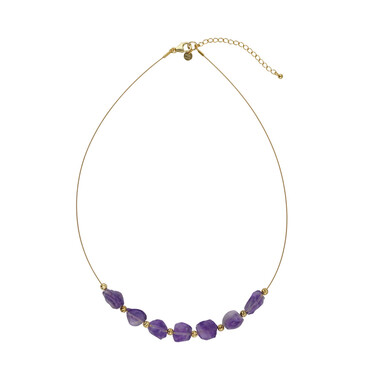 Amethyst-Halskette