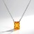 Collier en argent et Citrine