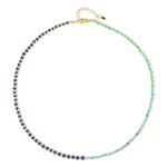 Collana in argento con Zaffiro Blu