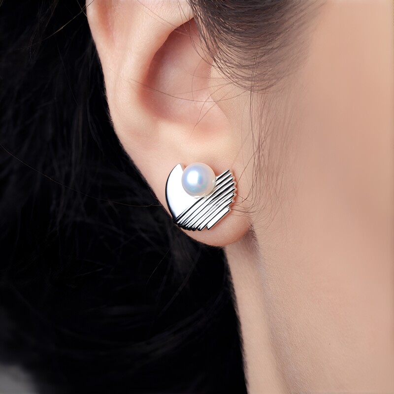 Orecchini in argento con Opale di Welo AAA (de Melo Essence)