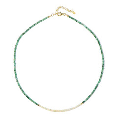 Collana in argento con Smeraldo Zambia