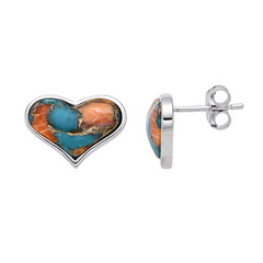 Boucles d'oreilles en argent et Pierre fine