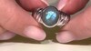 Bague en argent et Labradorite