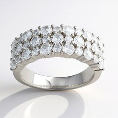 Anello in argento con Zircone