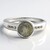 Bague en argent et Spectrolite