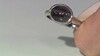 Anillo en plata con Sillimanita ojo de gato