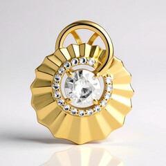 Ciondolo in oro con Zircone (de Melo)