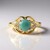 Anello in argento con Grandidierite