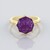 Anello in argento con Ametista
