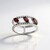 Anello in argento con Zircone Rosa