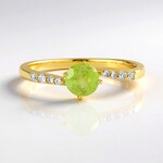 Bague en argent et Sphène (de Melo Essence)