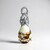Ciondolo in argento con Magnesite