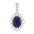 Ciondolo in argento con Lapislazzuli