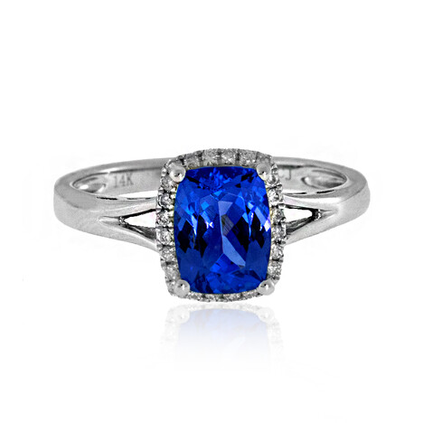 AAA-Tansanit-Goldring (CIRARI)