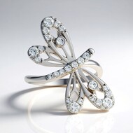 Anello in argento con Zircone