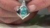 Colgante en plata con Topacio de Paraíba (MONOSONO COLLECTION)