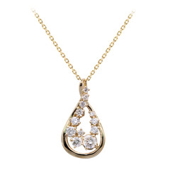 Collier en or et Diamant SI1 (H) (CIRARI)