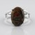 Anello in argento con Pietersite Dorata